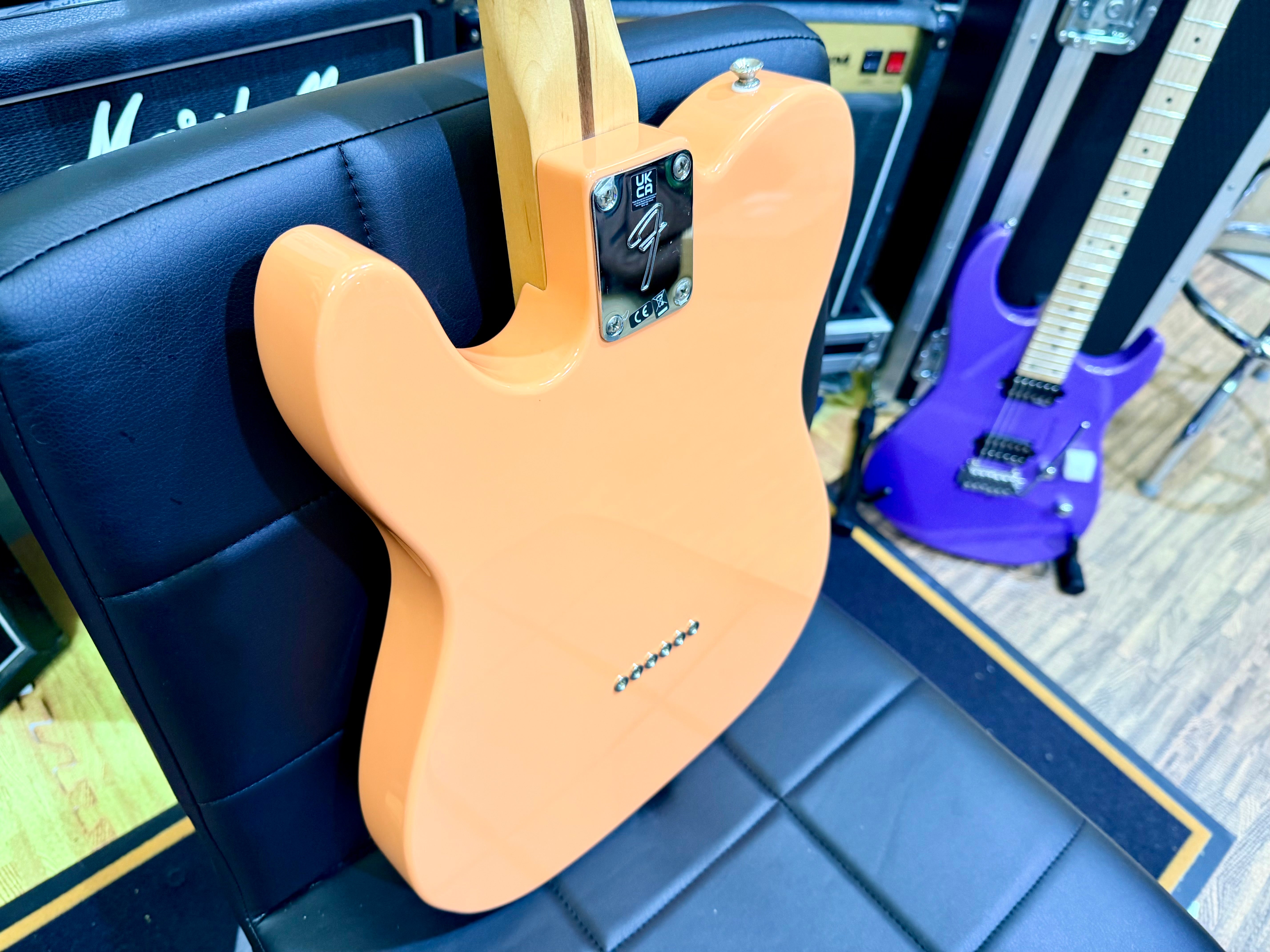🔥’51 Nocaster P’ups🔥 Fender Limited Edition Player Telecaster~ Pacific Peach!