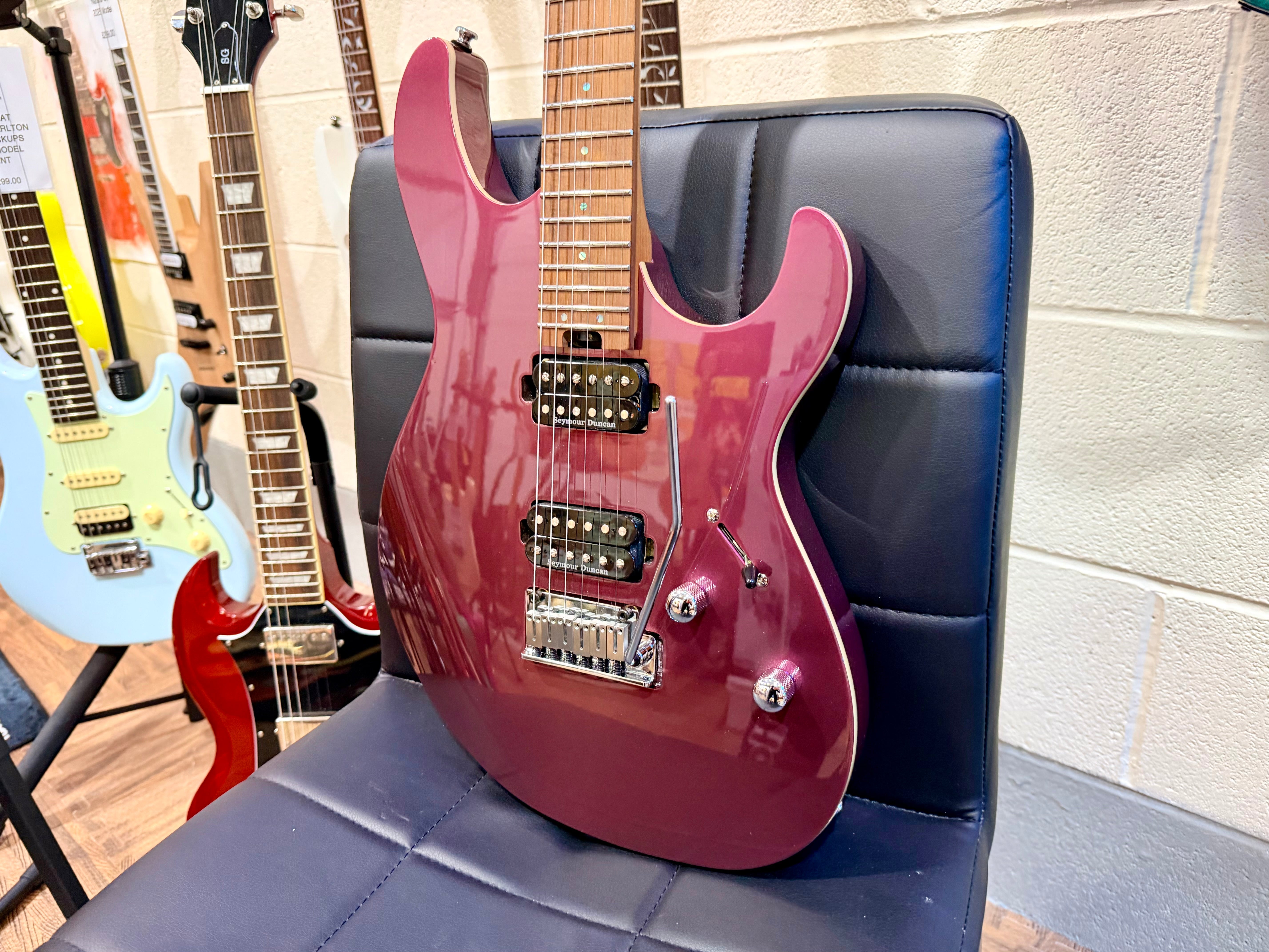 🌟NEW🌟 Cort G300 Pro Electric Guitar~ Vivid Burgundy~ Seymour Duncan Pickups!