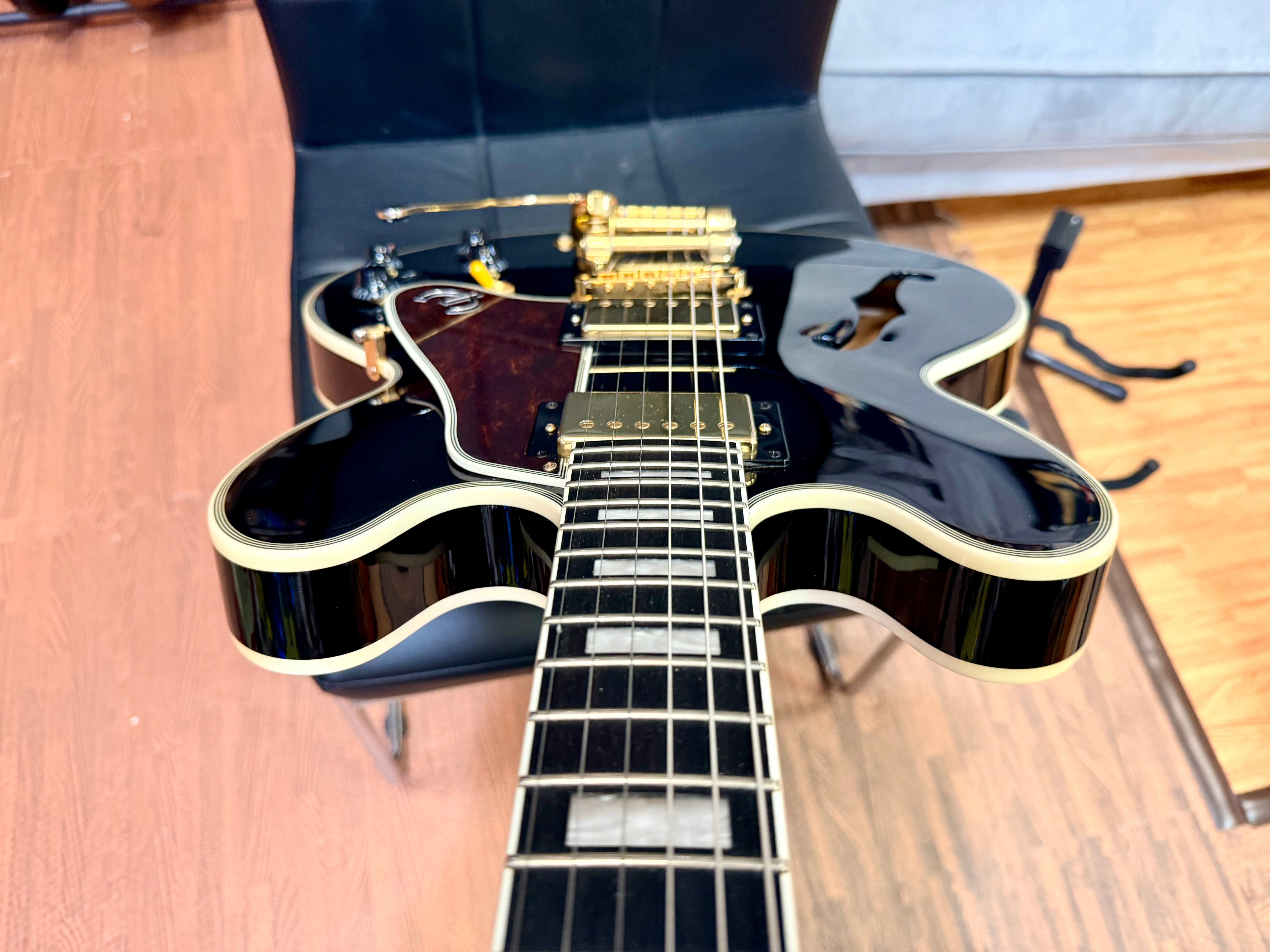 🔥2018🔥 Epiphone Joe Bonamassa ES-355 Limited Edition Black + OHSC & Signed COA
