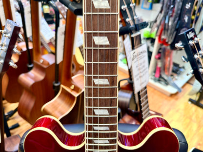 ✨2023✨ Epiphone Riviera Semi-Hollow Sparkling Burgundy~ Frequensator~ Hard Case