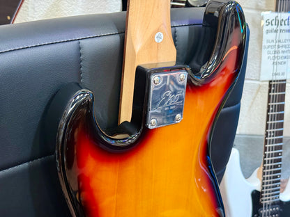 🌟BRAND NEW ~ SHORT SCALE🌟 Eko One VJB JB-100 3/4 Electric Jazz Bass Guitar~ Sunburst!