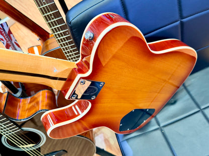 Vintage REVO Series Trio VRBT72HB~ Honeyburst~ Triple P90~ Last One DEAL