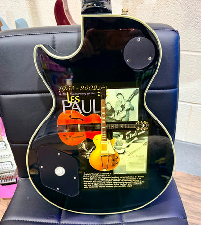 🔥RARE🔥 Epiphone Les Paul Custom 50th Anniversary Ebony/Gold~ 2002 Ltd Edition!