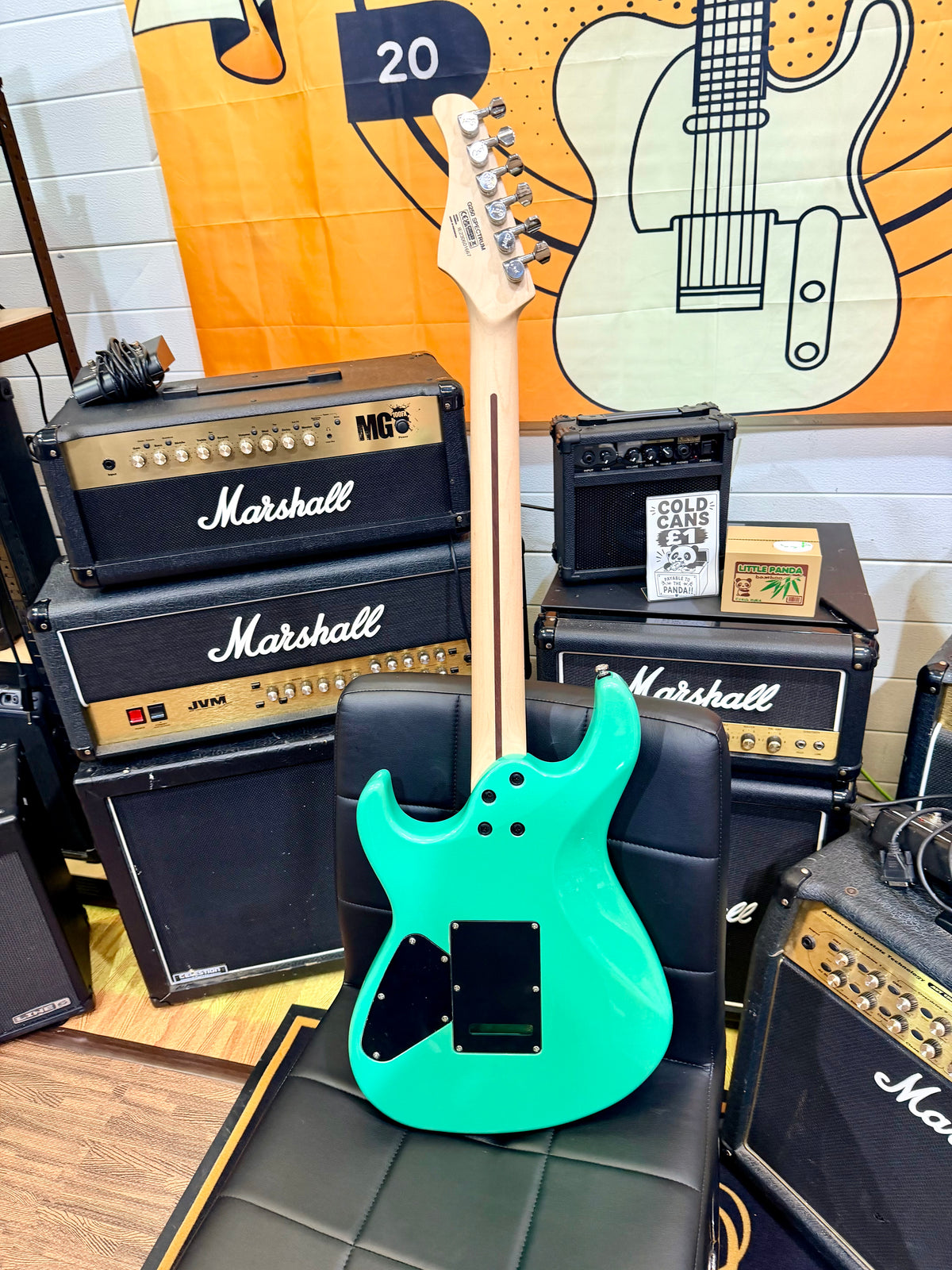 🌟 Cort G250 Spectrum Metallic Green Electric Guitar~ Coil Tap/Locking Tuners 🌟