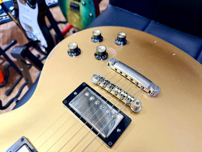 🔥UPGRADED🔥 Vintage V100 Icon Distressed Gold Top~ SETH LOVER Pickups + Gotoh!