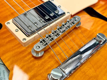 🔥RARE🔥 Gibson Memphis ES-Les Paul 2014~ Honey Burst Semi-Hollow~ USA + Case/COA