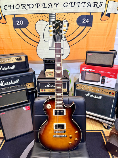 ✨2011✨ Gibson Les Paul Traditional Plus Top Desert Burst + OHSC & Certificate!