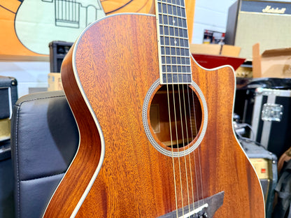 ✨ Orangewood Rey Mahogany Grand Auditorium Cutaway Acoustic Guitar + Gig Bag ✨