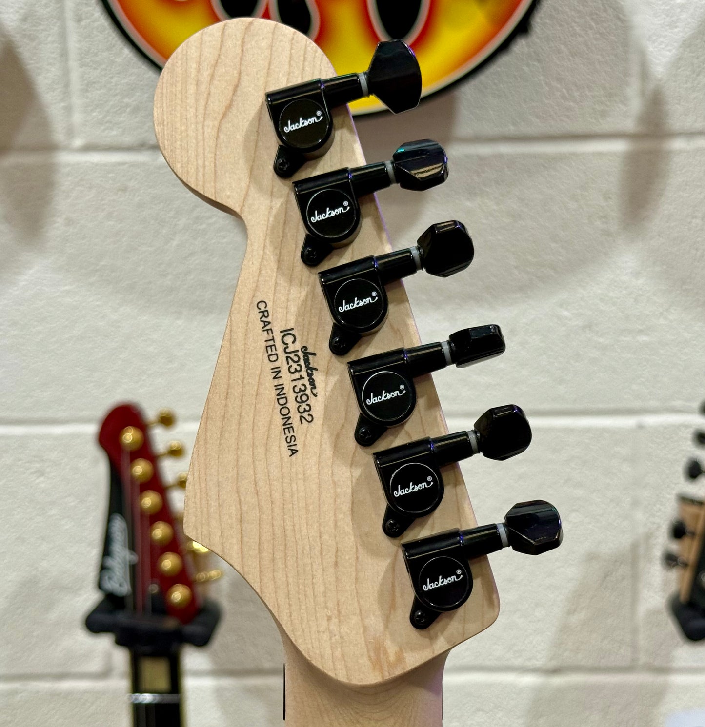 🔥MINT 2023🔥 Jackson Adrian Smith SDXM~ Snow White~ Iron Maiden Signature!
