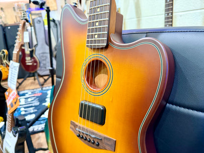 🍯2025🍯 Fender Acoustasonic Standard Jazzmaster~ Honey Burst Finish~ Mint!