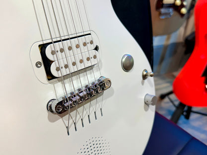 🔥 Enya Nova Go Sonic~ Pearl White~ Smart Electric Guitar~Speaker & FX + Bag 🔥