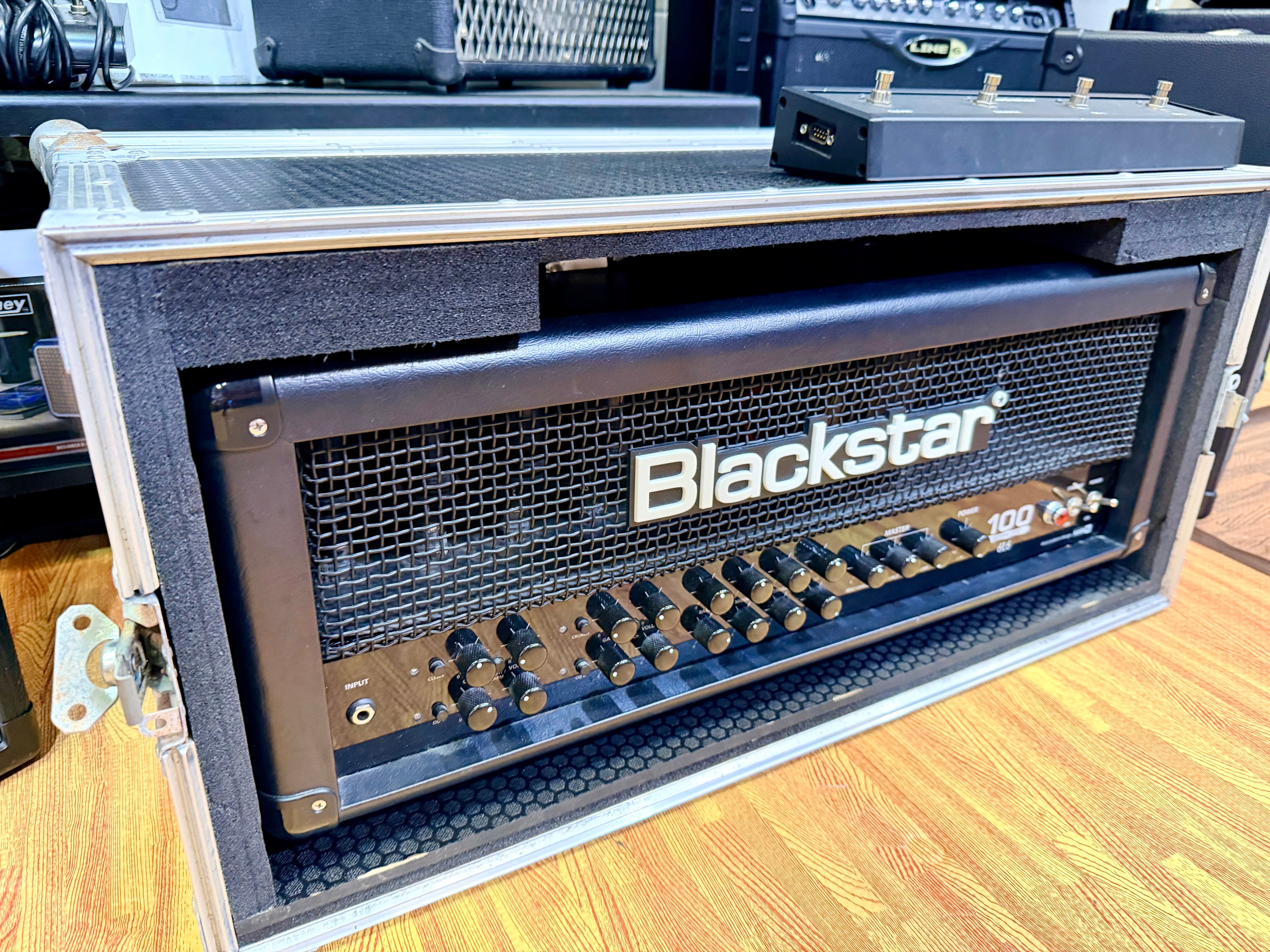 ⭐ Blackstar Series One 100 6L6 Valve Amp Head~ With Footswitch & Flight Case ⭐