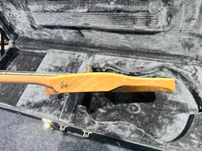 🌟MINT🌟 D'Angelico Ludlow Deluxe~ Swamp Ash Natural~2018~ Hard Case~MUST SEE 🌟