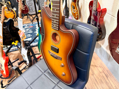 🍯2025🍯 Fender Acoustasonic Standard Jazzmaster~ Honey Burst Finish~ Mint!