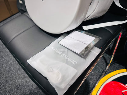 🌟NEW🌟 LAVA ME AIR CARBON FIBRE 36” Electro-Acousic Smart Guitar~ Silver + Bag!