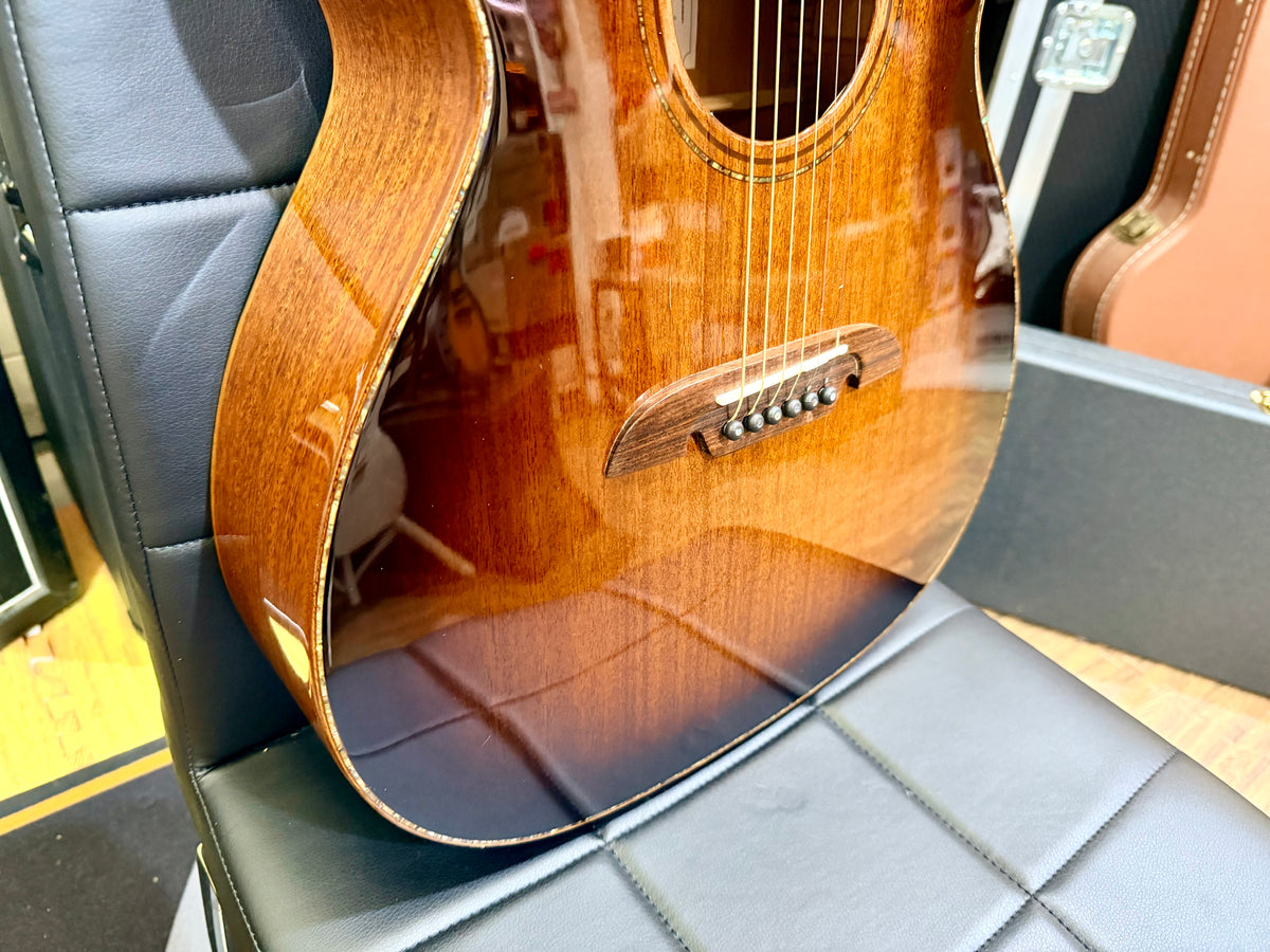 🌟2020🌟 Alvarez MFA66SHB Masterworks OM Folk Acoustic Guitar~ Shadowburst!