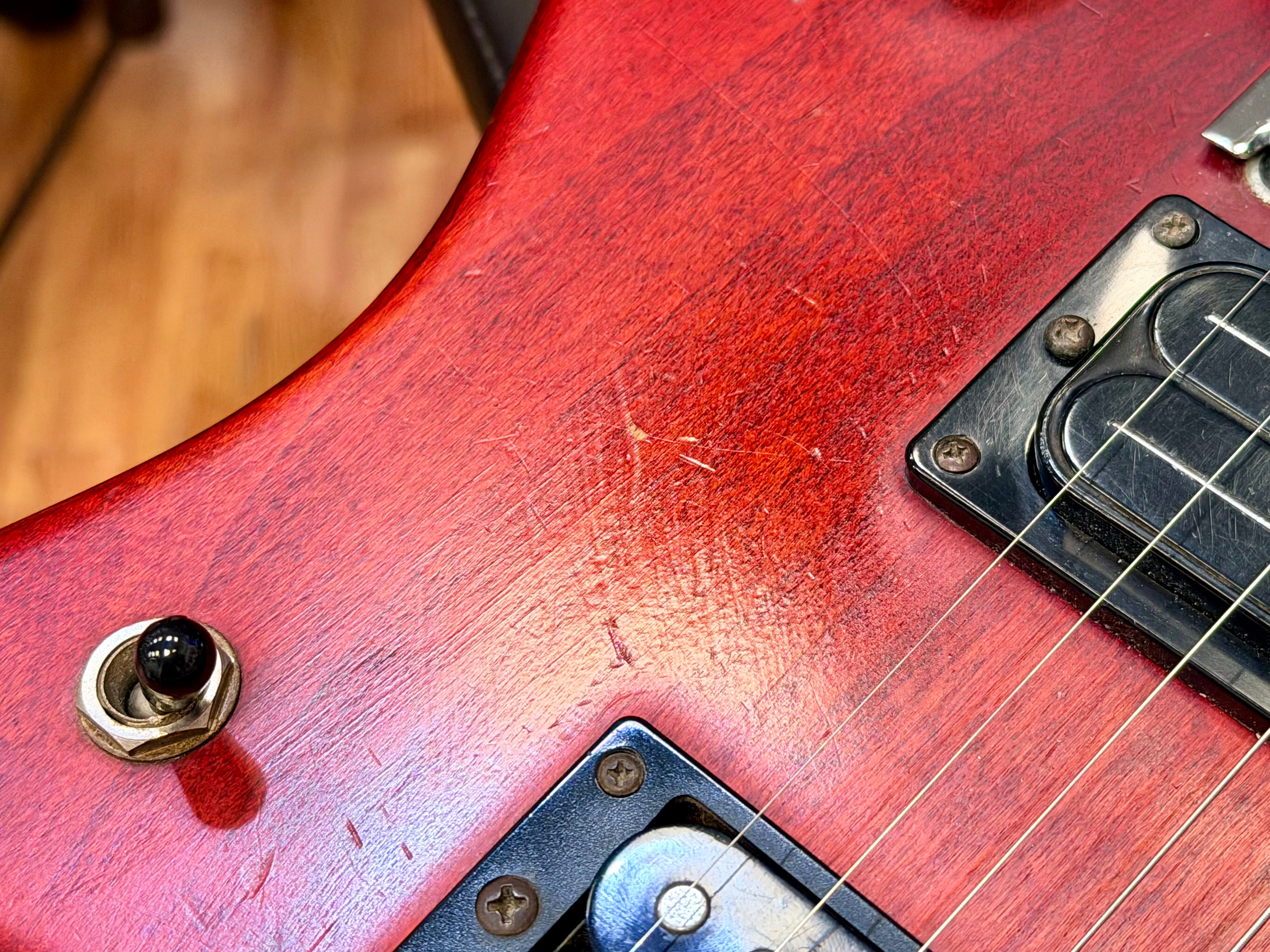 🔥1994🔥 Washburn N2 Nuno Bettencourt~ Korea Padauk Red + Gotoh + Bill Lawrence!