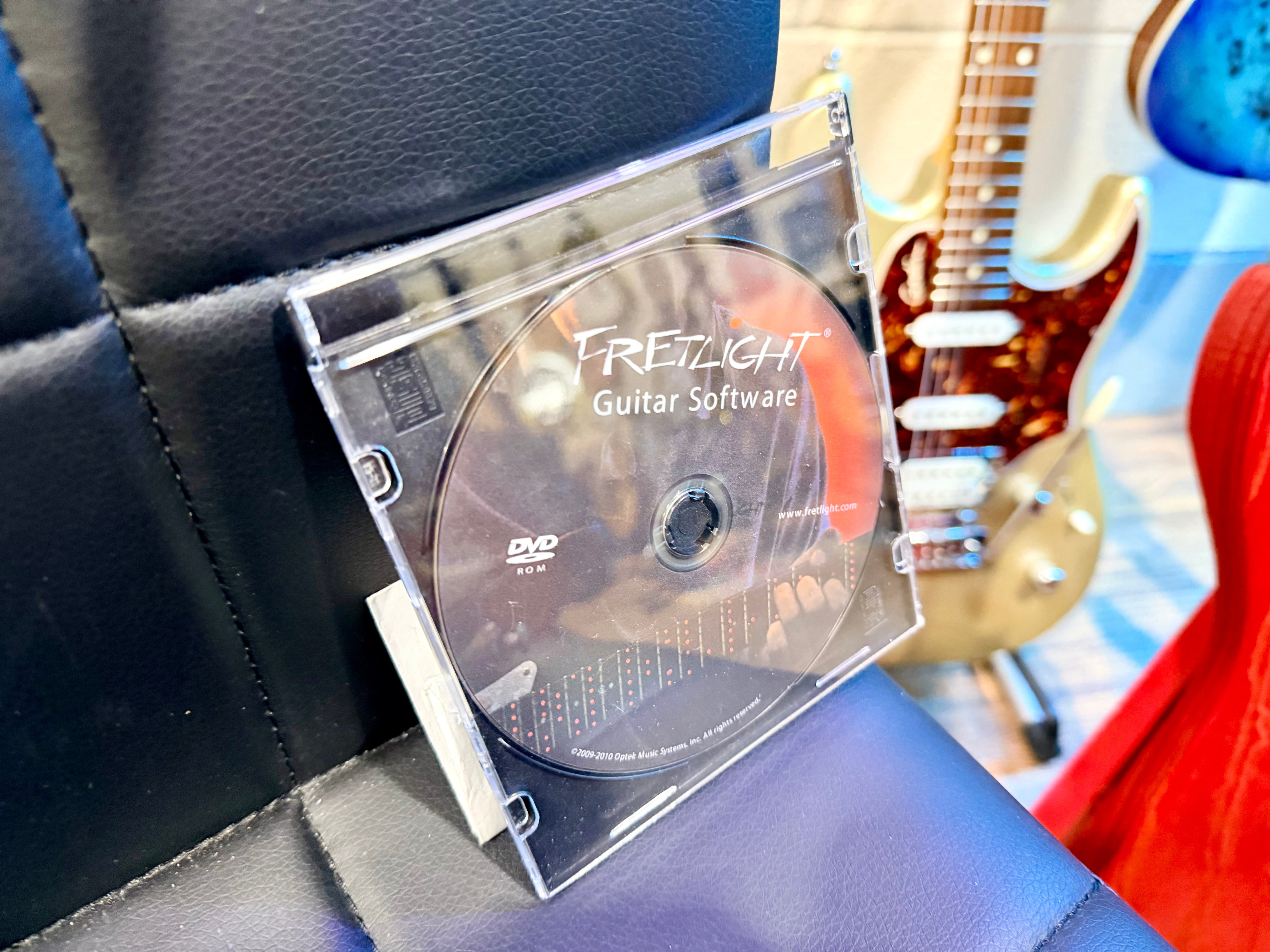 🔥LIGHTS-UP🔥 Fretlight Optek 400~ Electric Stratocaster Learning Guitar~ LOOK!