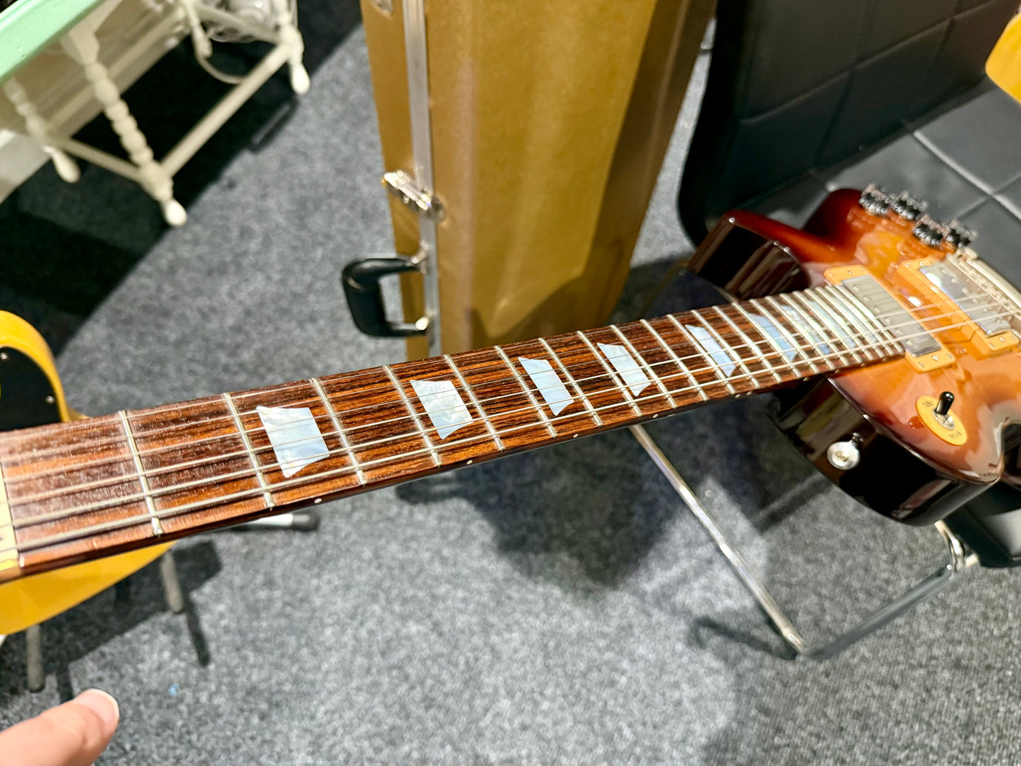 🔥UPGRADED🔥 2015 Gibson Les Paul Studio Desert Burst~ 100th Limited Run + Case!