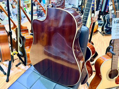Epiphone Inspired by Gibson J-45 Cutaway Electro-Acoustic~ Hiscox Case~ Sunburst