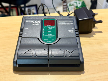 🎸 Zoom 508 Guitar Echo/Delay Pedal~ Effects Unit~ Excellent Condition! 🎸