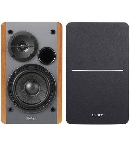 Edifier R1280Ts Active Bookshelf Speakers 2.0 Stereo PC/MAC/Studio Hi-Fi - Wood