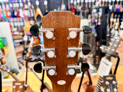 🔥MINT🔥 James Neligan DEV-A Solid Top Mahogany Acoustic Guitar Natural Satin!