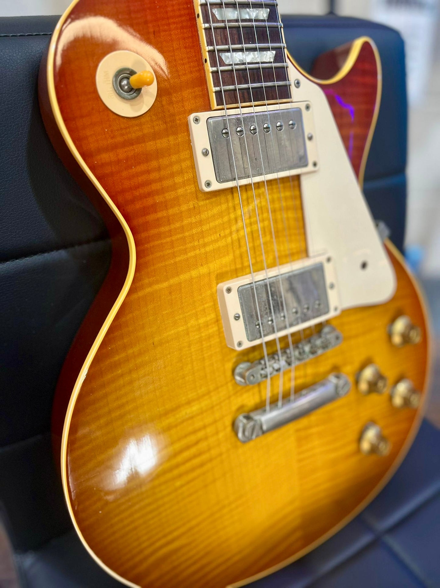 🔥YAMANO🔥 1999 Gibson Custom Shop 1959 Les Paul Historic Reissue~ Ice Tea Burst