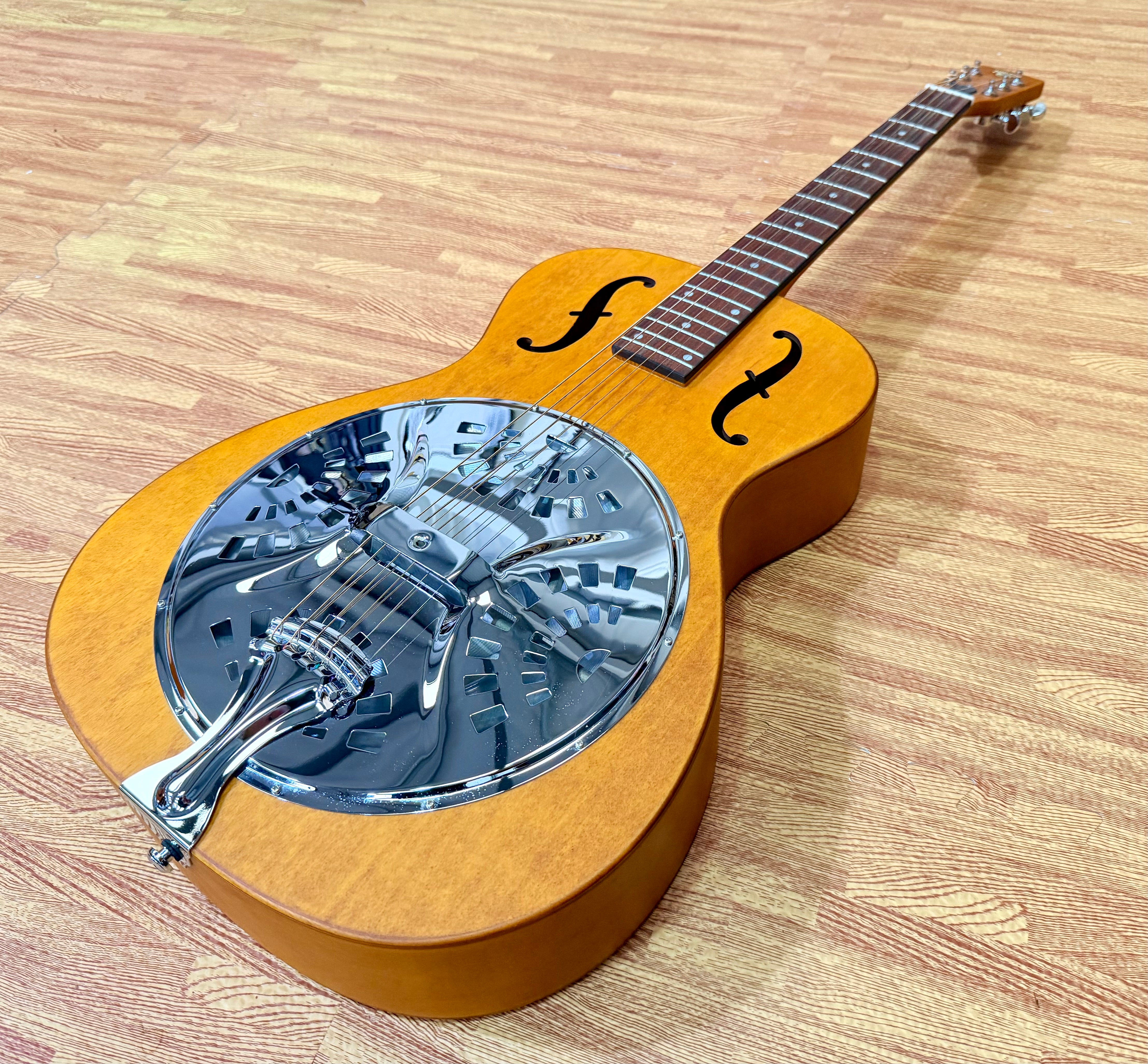🌟MINT 🌟 2024 Epiphone Dobro Hound Dog Round Neck Resonator Acoustic Guitar!