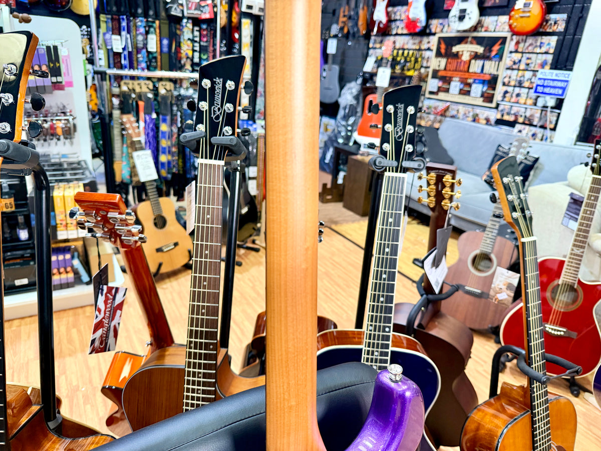 Jet Guitars JS-300~ Metallic Plum~ Rosewood Fingerboard~ Roasted Maple Neck