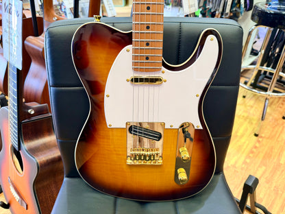 ⚡️NEW⚡️ JET JT-600 Tobacco Burst Electric Guitar~ Richie Kotzen~ Flamed Maple!