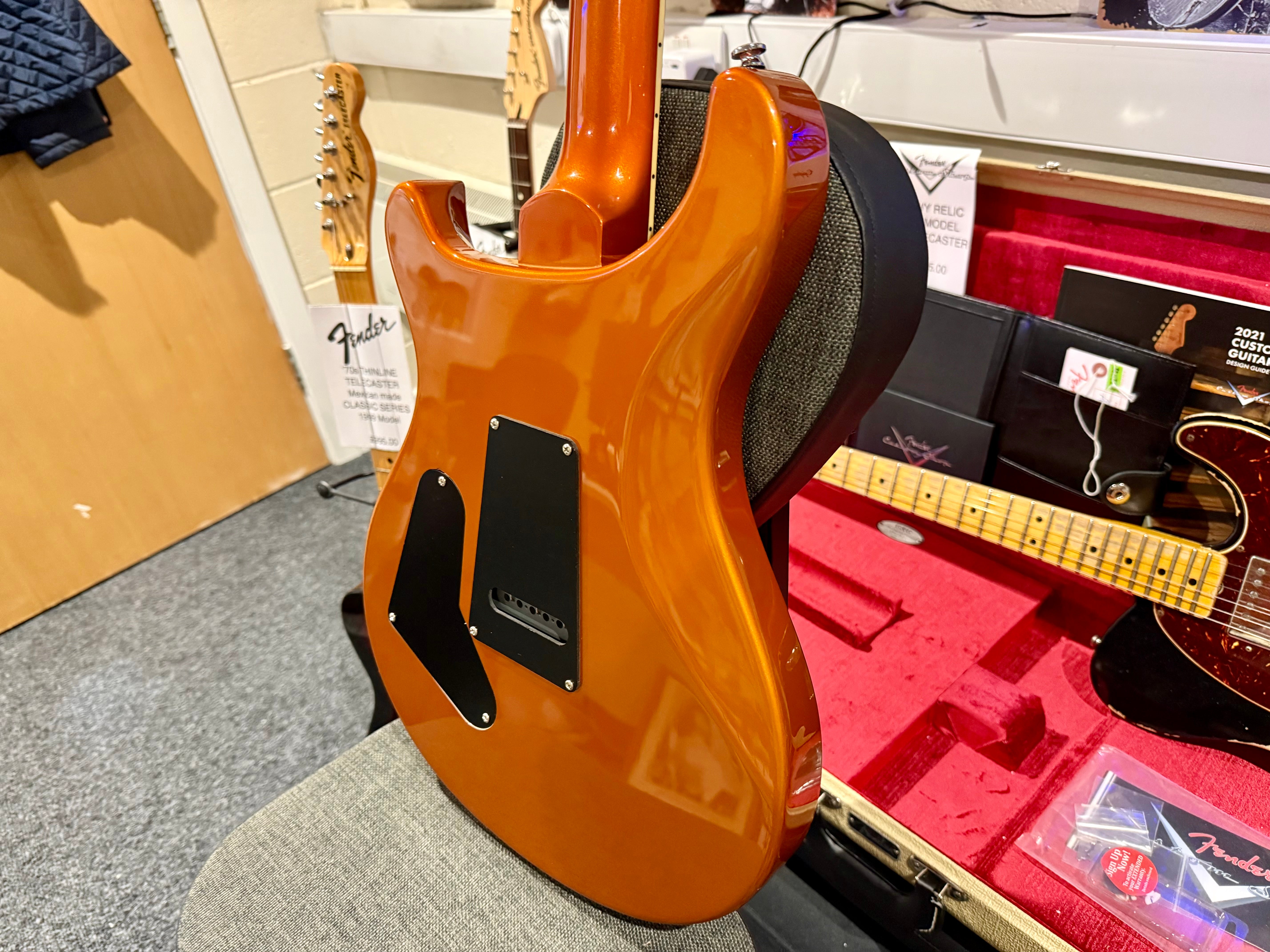 🔥RARE🔥 PRS SE Standard 24 Limited Edition~ Burnt Metallic Orange~ Coil Tap!