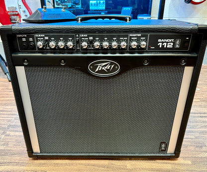 🔥MINT🔥 Peavey Bandit Transtube 112 Guitar Amplifier~ Tube Amp + Footswitch!