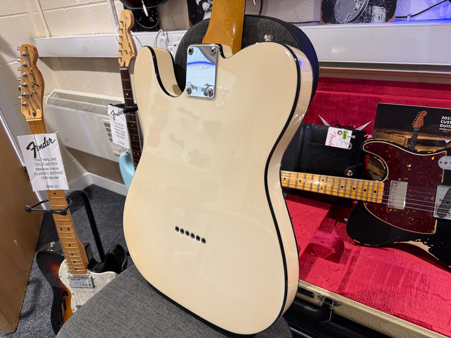 🔥RARE🔥 Fender Squier Classic Vibe Custom Telecaster~ Seymour Duncan~ UPGRADES!