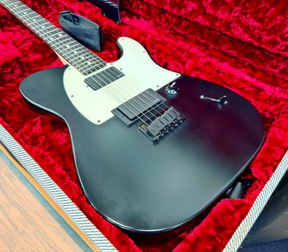 🔥 Fender Jim Root Telecaster~ Black Ebony~ EMG 81/60~ 2021 Neck & 2015 Body 🔥