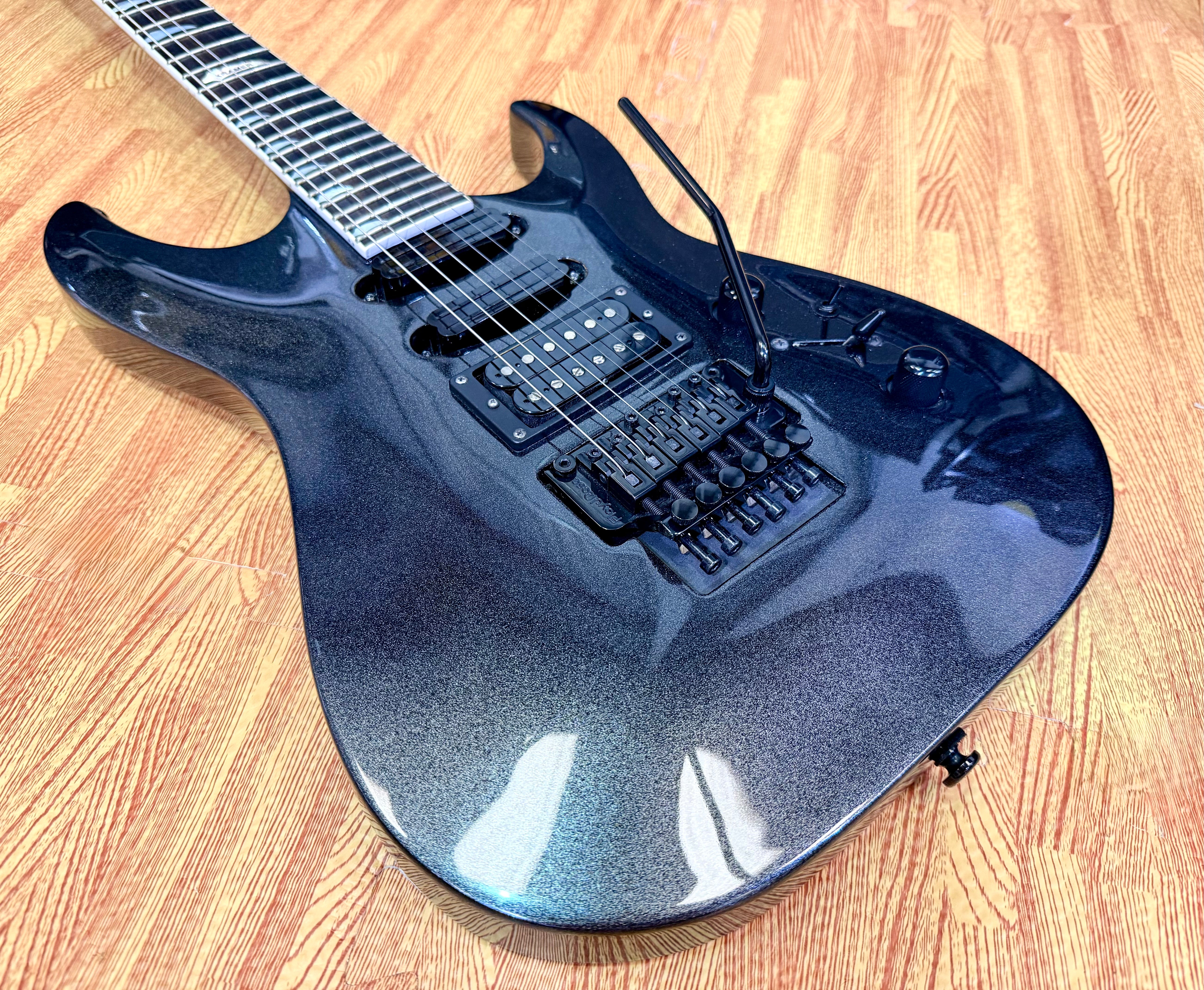 🔥2020🔥 Kramer SM-1 Maximum Steel~ Seymour Duncan Pickups & Floyd Rose Tremolo!