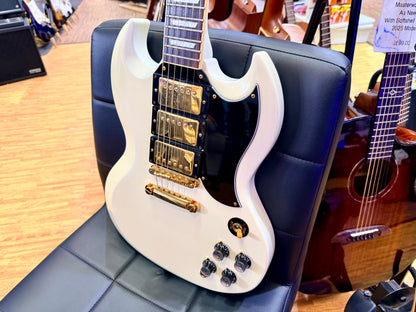 🇯🇵2004🇯🇵 Tokai Custom SG MIJ Japan 3 Pickup~ Alpine White & Gold Japanese!