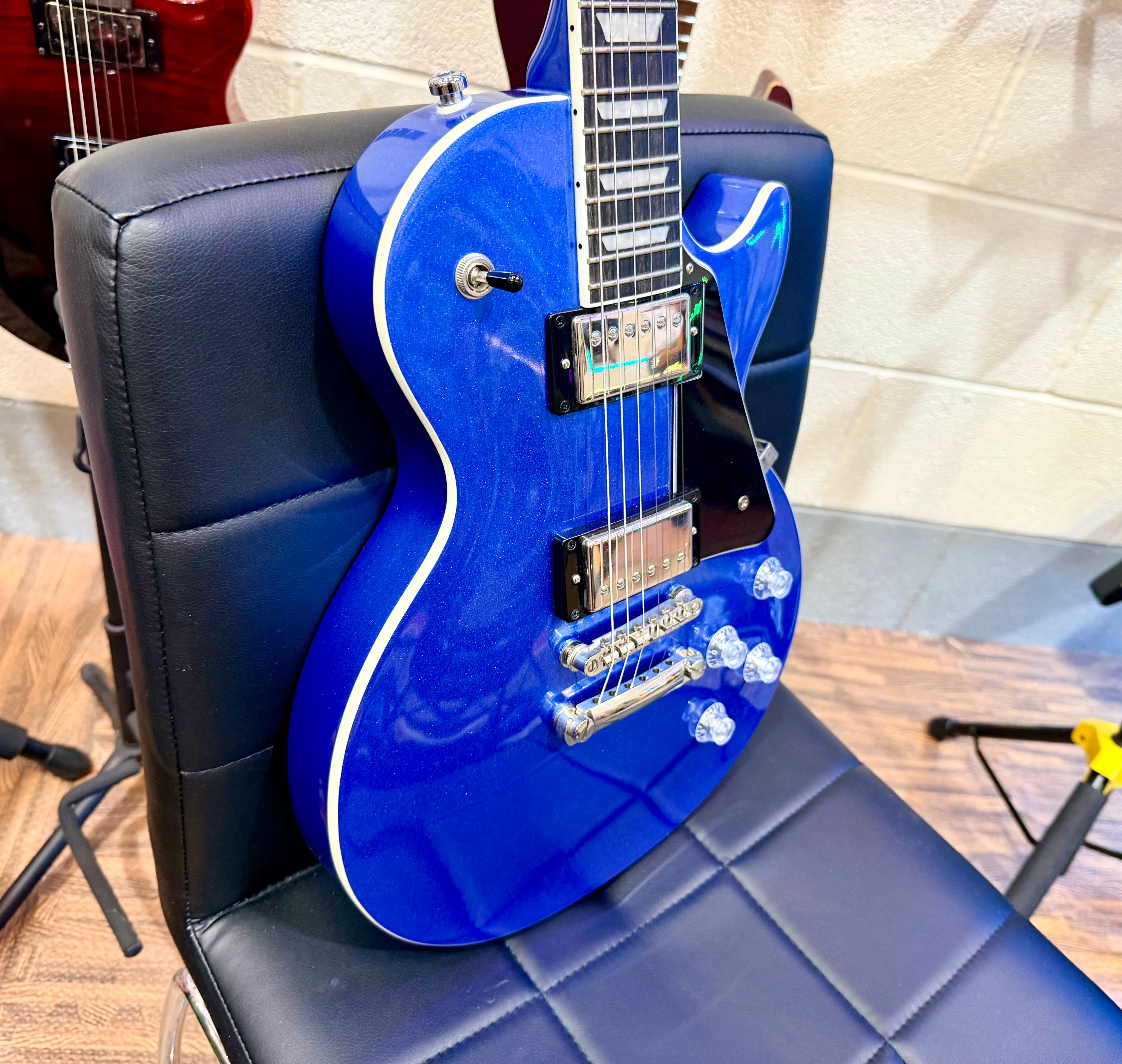 🔥2023🔥 Epiphone Les Paul Modern~ Radio Blue Metallic~ UK Exclusive Ltd Edition