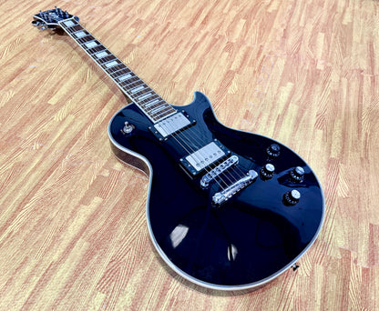 🔥2021🔥 Burny RLC-50JS Black John Sykes Les Paul Custom~ IronGear Pickups!
