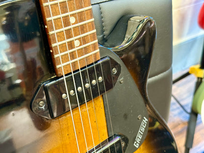 🎸 Gretsch Electromatic G5220 Junior Jet~Tobacco Sunburst~Seymour Duncan P’up 🎸