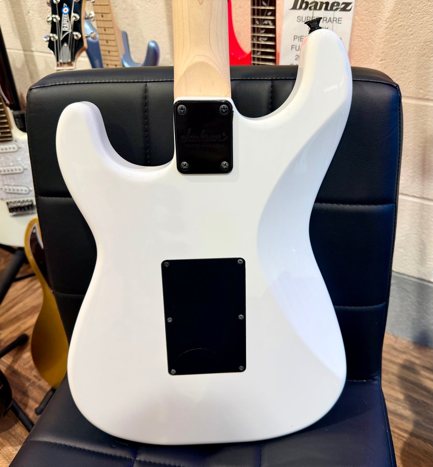 🔥2023🔥 Jackson Adrian Smith SDXM~ Maple~ Snow White~ Iron Maiden Signature!