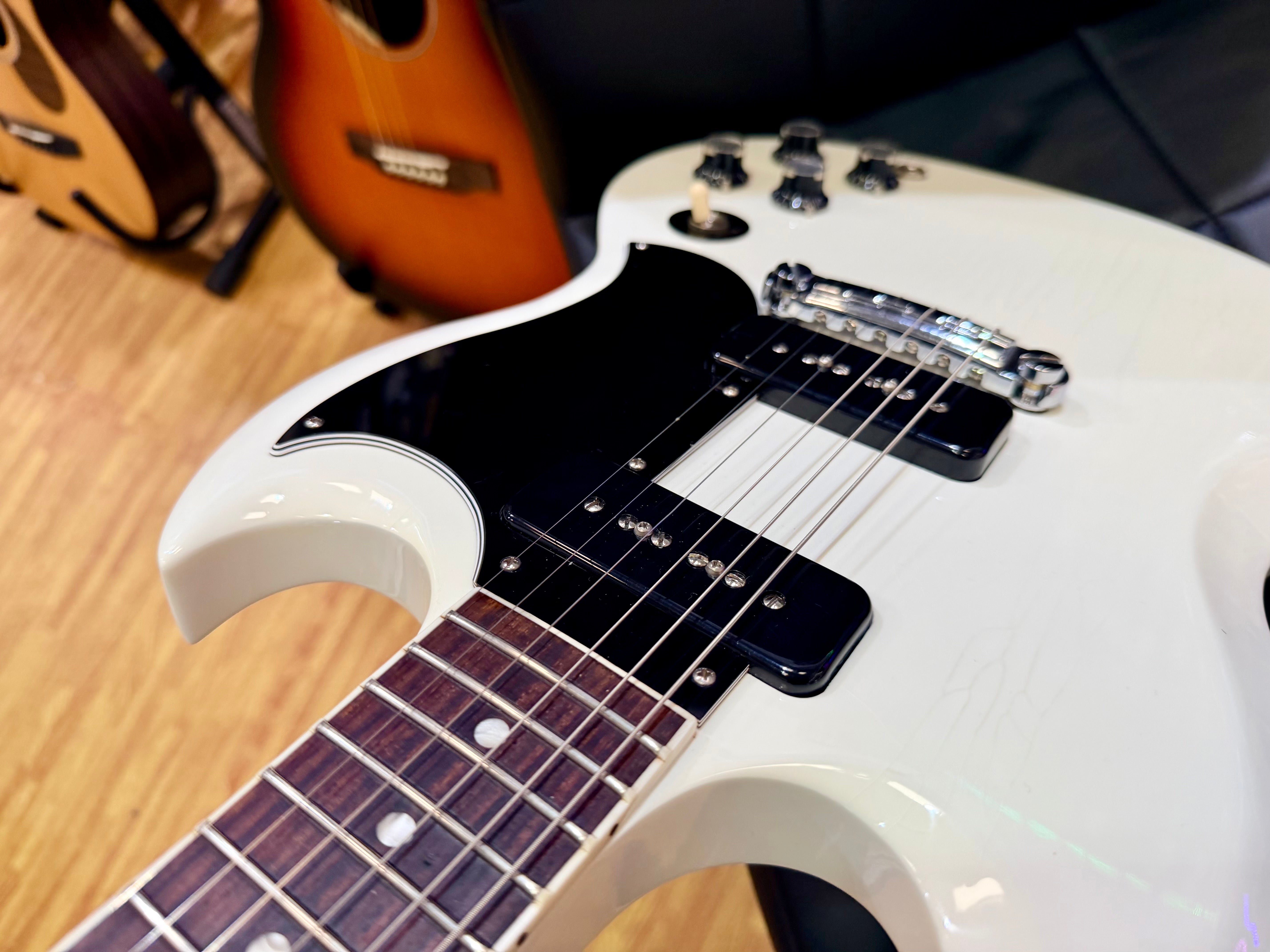 ⚡️2011⚡️ Gibson 50th Anniversary Pete Townshend SG Special~ Alpine White + Case!