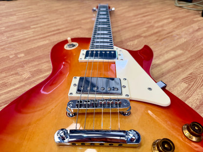 ☀️BUNDLE OFFER☀️ Harley Benton SC-450 CB Classic Series~ Cherry Burst LP Style!