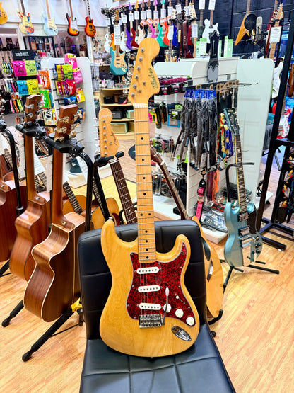 🇯🇵 70’s JAPAN 🇯🇵 Kimbara Stratocaster MIJ Natural Ash~ Late 1970s Matsumoku!