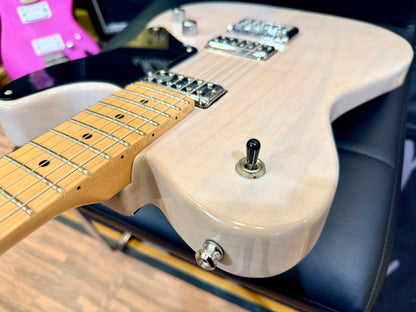 ✨ Harley Benton TE-90FLT VW Deluxe Series Vintage White~ Tele ‘Cabronita’ ✨