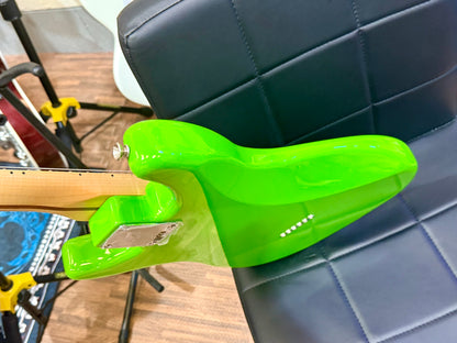 🔥MINT 2019🔥 Fender Player Lead II ‘2’ Neon Green Electric Guitar + Hard Case!