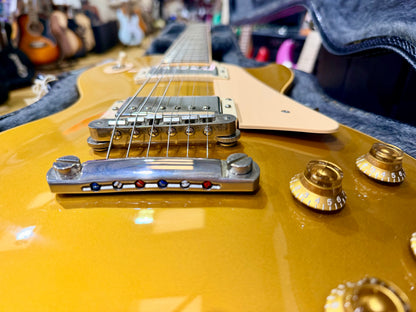 🌟 2005 Gibson USA Les Paul Standard Goldtop Jim Marshall OBE Signed + Case 🌟