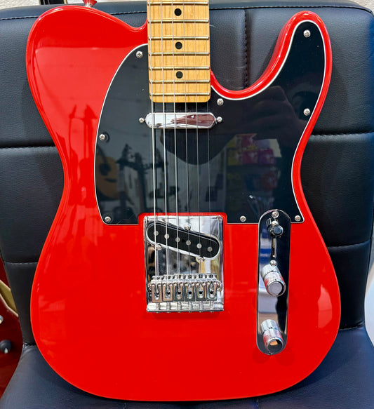 🌟2024🌟 Fender Player II Telecaster~ Coral Red~ Maple Neck~ Mexican Tele~ MIM!