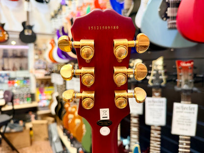🔥GIBSON PICKUPS🔥 Epiphone Prophecy Les Paul Custom Plus GX~ Cherry Sunburst!