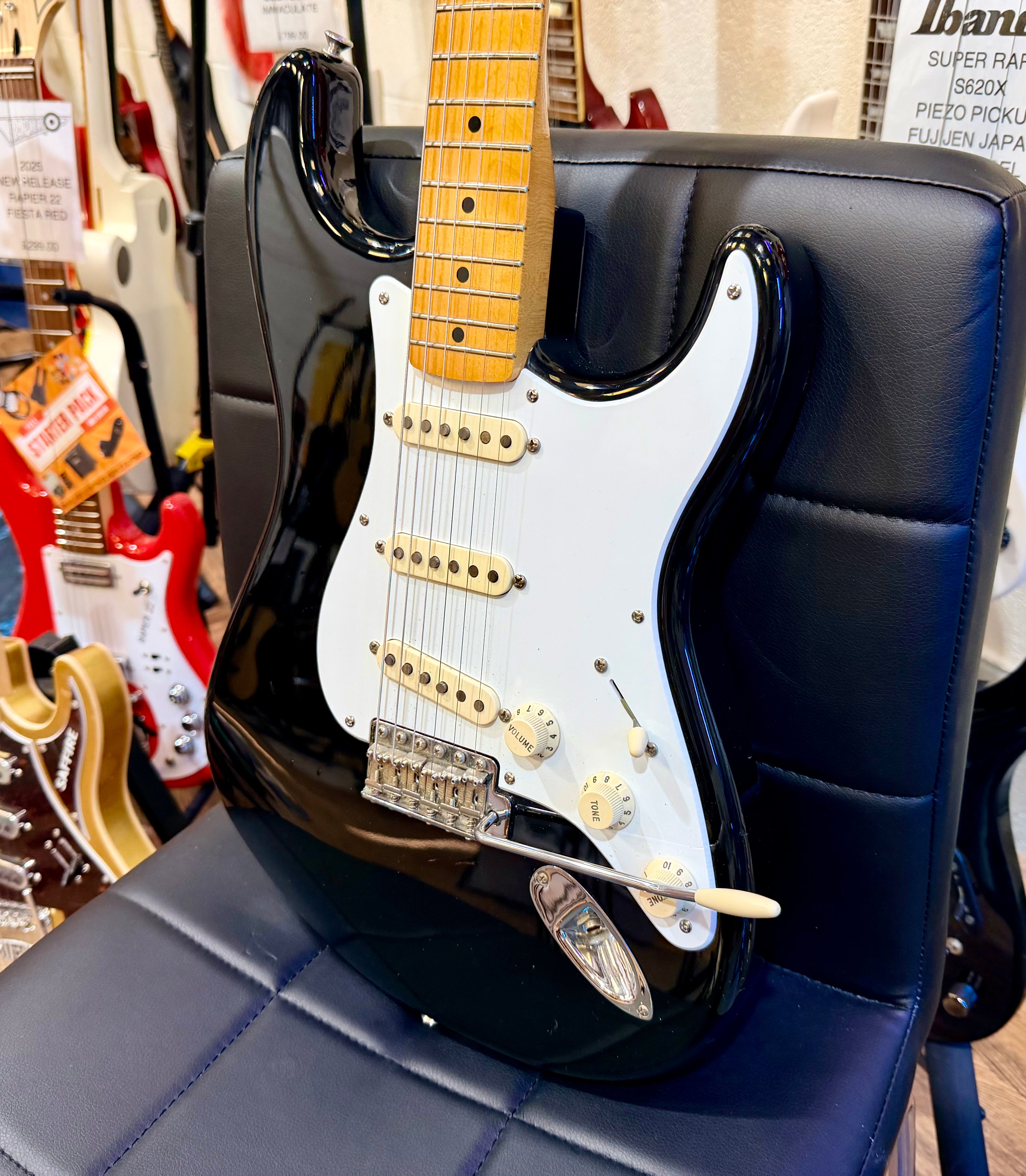 🌟2009🌟 Fender Classic Series '50s Stratocaster~ Mexican Strat~ Gloss Black!